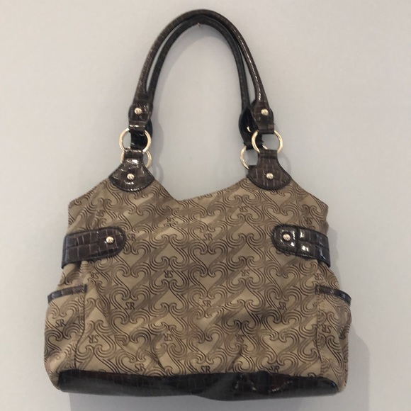 Sienna Ricchi Signature shoulder bag. Brown Purse - Picture 3 of 12